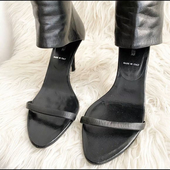 GORGEOUS JIL SANDER HEELS WITH ANKLE CUFF - Picture 4 of 10